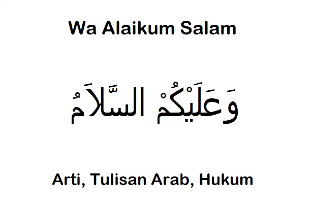  siapa yang tidak kenal dengan kalimat ini 2021+ Wa Alaikum Salam (وَعَلَيْكُمْ السَّلاَمُ): Arti, Arab, Hukum (Lengkap)