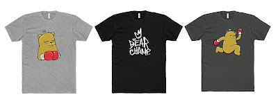 The Bear Champ Limited Edition T-Shirt Collection by JC Rivera