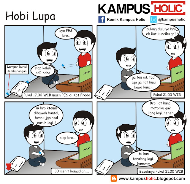 #122 Hobi Lupa mahasiswa