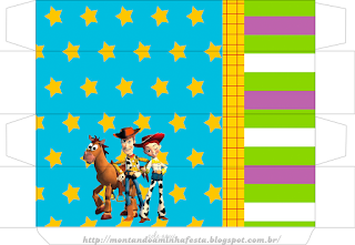 Toy Story Party: Free Printable Boxes.
