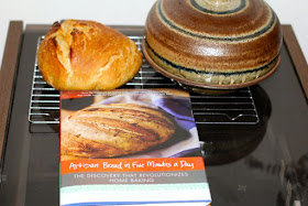 Artisan bread and cloche  bread baker