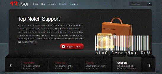 13th Floor Wordpress Theme Upload by Cyber4rt.com