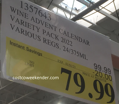 Deal for the Wine Advent Calendar at Costco