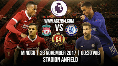 Prediksi Bola Jitu Liverpool vs Chelsea 26 November 2017