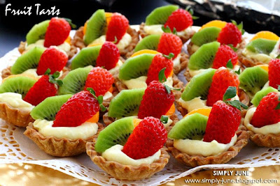 Cara membuat Fruit Tartlet