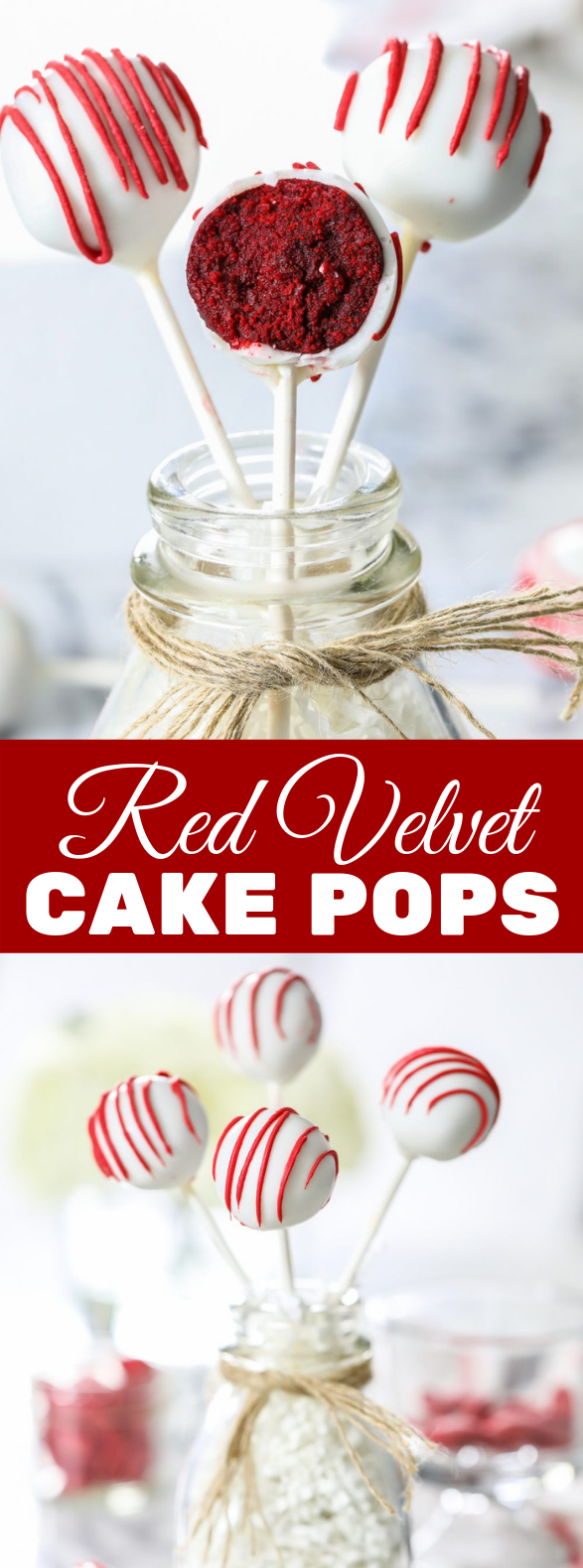 Red Velvet Cake Pops Recipe #desserts #partyrecipe