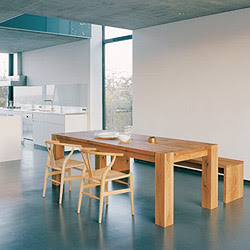 Tavoli pranzo design legno