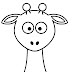 Download a Cute Giraffe Face Drawing 💛​ Enjoy Coloring for Free