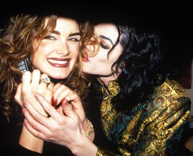 Brooke Shields & Michael Jackson Wallpaper Download