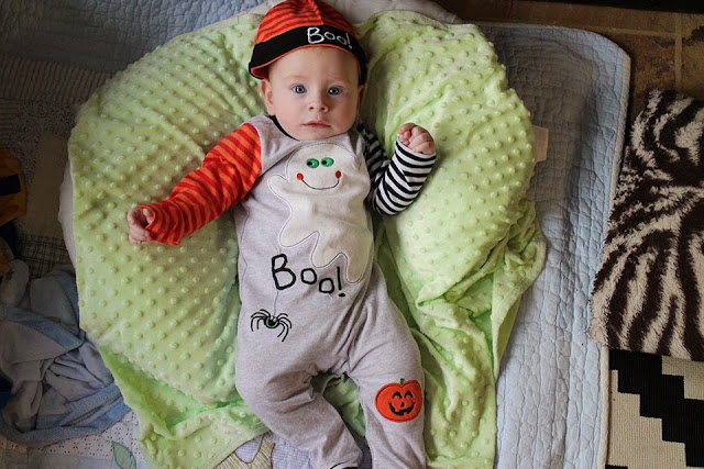 Baby Boy Archer HALLOWEEN!