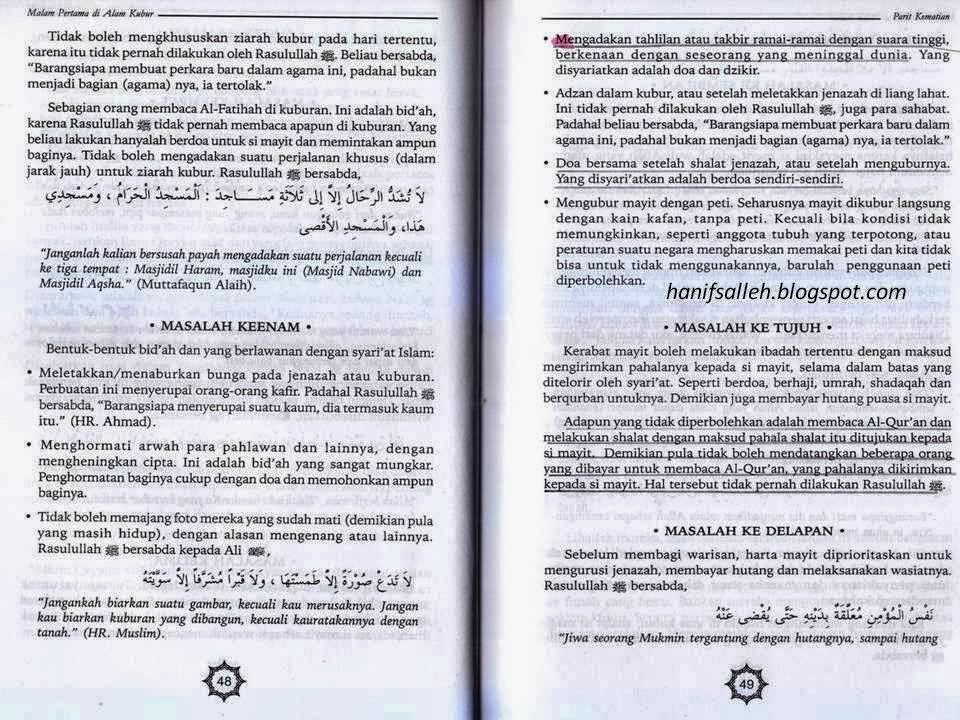 Tahu, Faham & Amal: Berhati-hati Dengan Buku Dr Aidh Al 