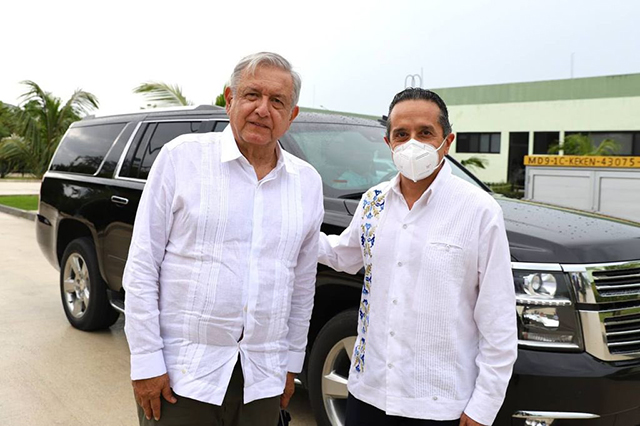 Presidente visita zona sureste para supervisar construcción de Tren Maya