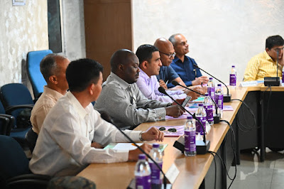 Gaya Arrival Government of India Ministry of Defence Study Team : गया पहुंचा भारत सरकार रक्षा मंत्रालय का अध्ययन दल, IG, DM Gaya, SSP Gaya, AnjNewsMedia, Special