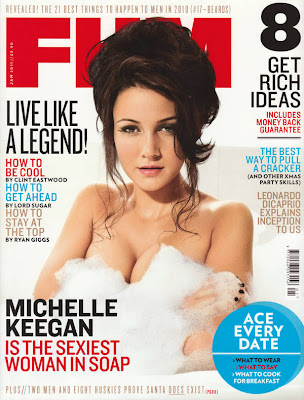 Michelle Keegan FHM UK Magazine January 2011 Scans British actress