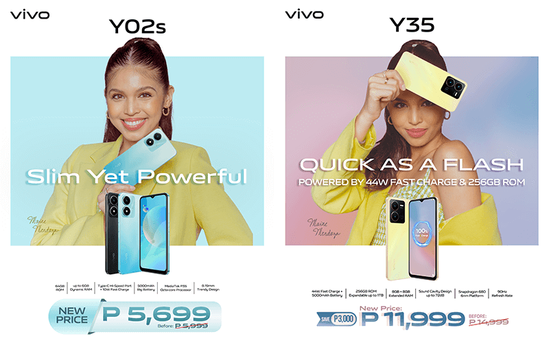 vivo Y02s, Y35