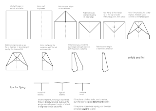 simple airplane origami instructions