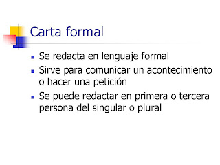 Característica y función de las cartas formales - Estudia 
