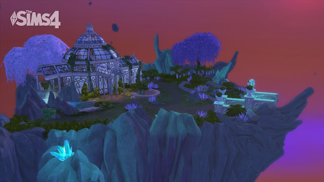 The Sims 4 Realm of Magic Zoom background
