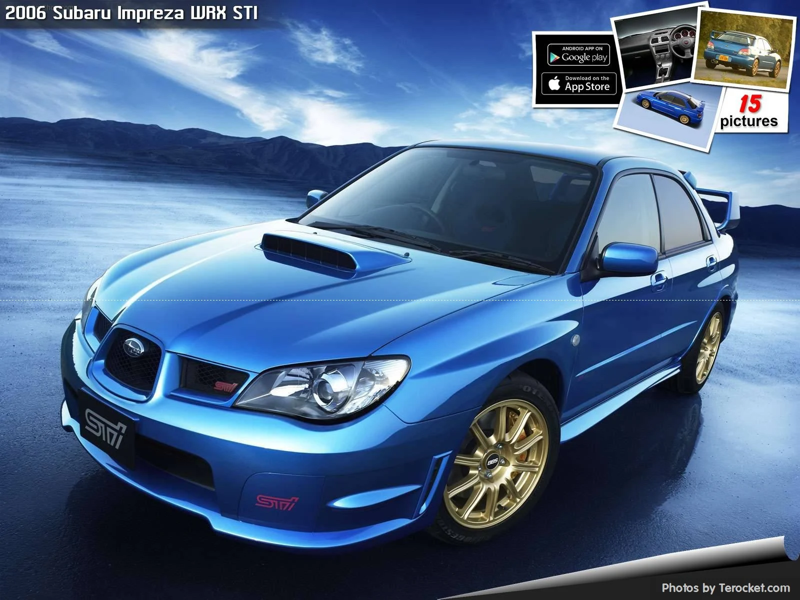 Hình ảnh xe ô tô Subaru Impreza WRX STI 2006 & nội ngoại thất