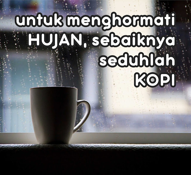 gambar hujan ngopi