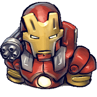 Iron man Iconos superhéroes gratis