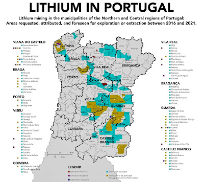 Portugal discovered Lithium, the white petrol