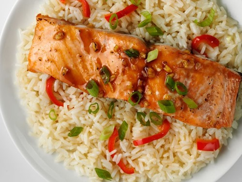 Honey-Ginger_Baked_Salmon_with_Jasmine_Rice1