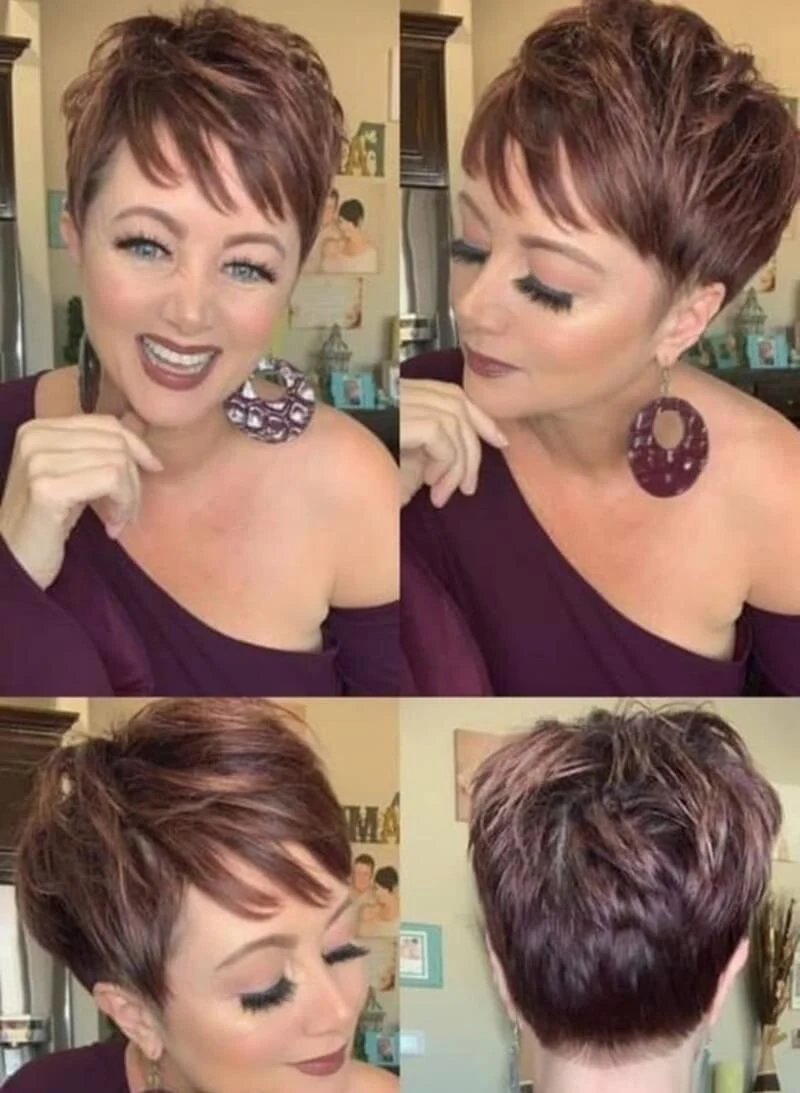 Corte de cabelo pixie tendência 2023