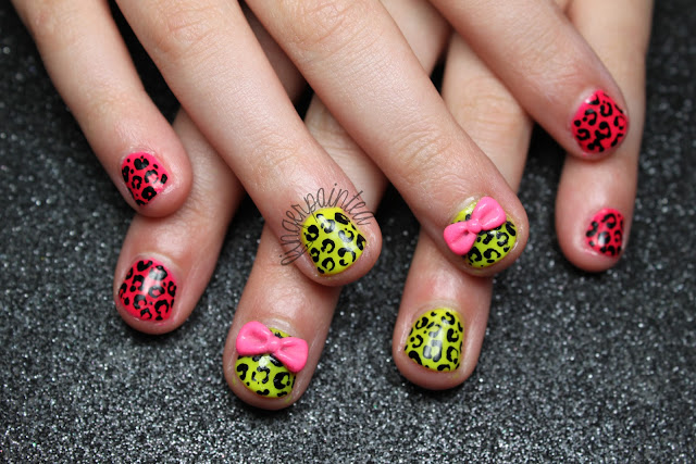 Cheetah Nail Designs With Rhinestone 2015 - Nailartdesignsidea.info