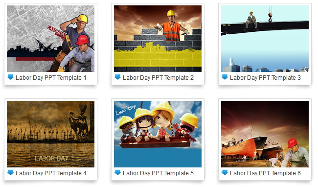 free Labor Day PowerPoint templates