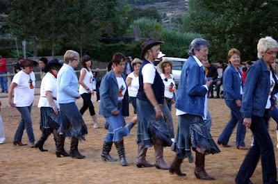 Ballada country a la hípica Puigsagordi de Centelles