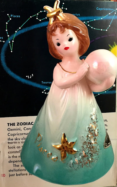 Josef Originals figurine zodiac girl girls Pisces horoscope fortheloveofjosefs
