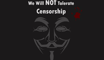Anonymous - We Will Not Tolerate Censorship - C.I.S.P.A.