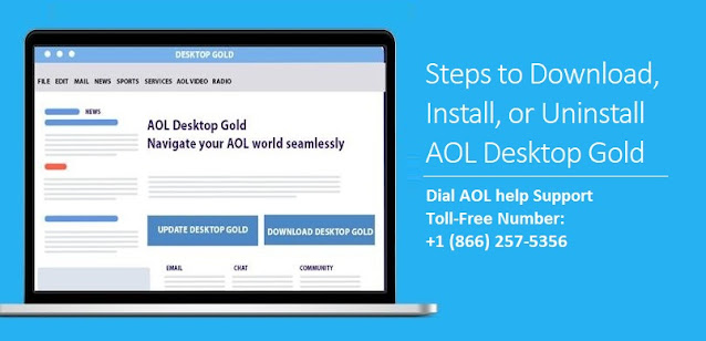 Steps to Download, Install, or Uninstall AOL Desktop Gold