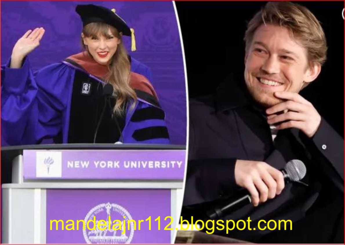 Taylor Swift’s boyfriend: Joe Alwyn, celebrates her honorary doctorate