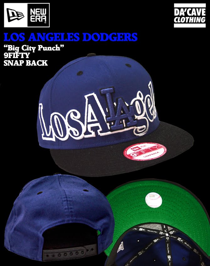 los angeles dodgers snapback new era. Blue colored LA dodgers snap