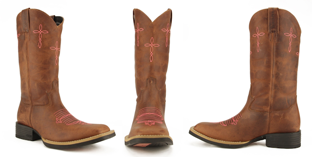 BOTA COUNTRY FEMININA BRASIL COWBOY