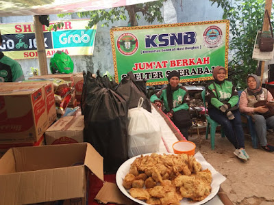 Shelter Soerabaja Jadi Tuan Rumah Kolaborasi KSNB Mitra Gojek dan Arisan Online Umi Afia Lampung