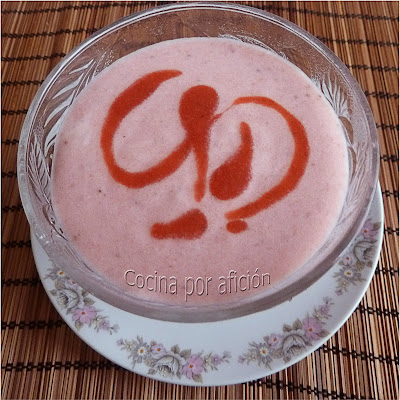 Mousse de fresas