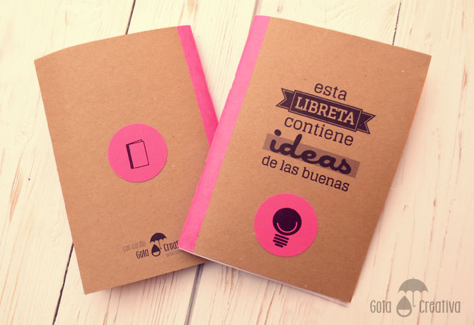 libreta Gota Creativa