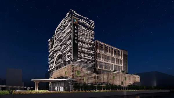 ▲員榮新總院興建過程將導入低碳建材、低衝擊開發、水資源再利用...等與環境永續的世界潮流接軌，成為領先與標竿的醫療體系。（員榮醫療體系提供）
