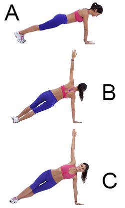 15. Plank Rotation