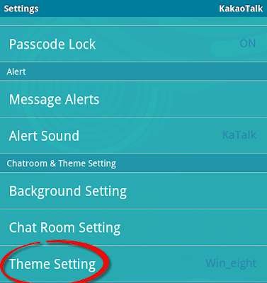 Cara Mudah Mencari dan Install Tema KakaoTalk