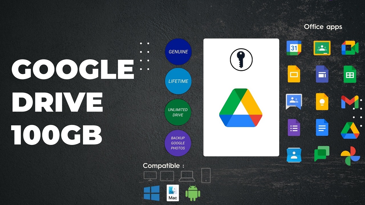 Jasa Buat Akun Google Drive 100GB