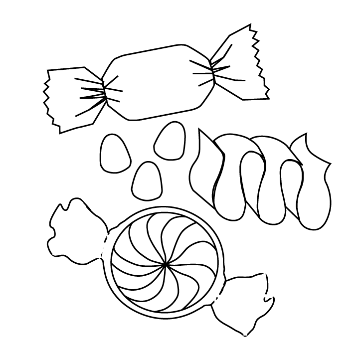 All Candy Coloring Pages Pictures To Kids