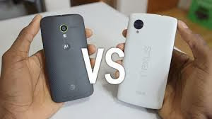 Google Nexus 5 vs Moto X -the best smartphones 2014