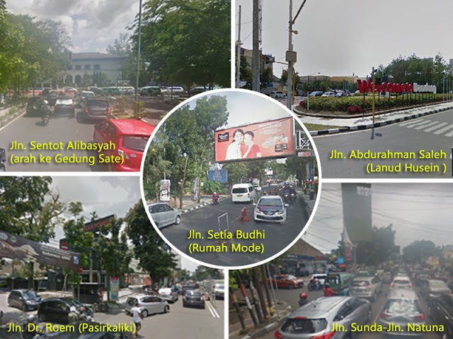 Uji Coba Rekayasa Lima Ruas Jalan di Kota Bandung Mulai 15 Oktober 2018