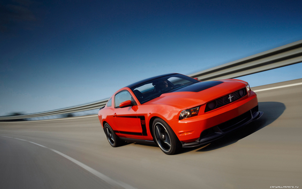 2012 Ford Mustang Boss 302 Sports Car - Autoshow Wallpapers