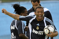 Karim benzema raul ronaldo real madrid training