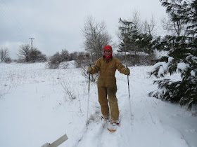 snowshoeing